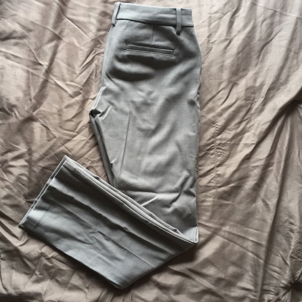 Express Editor Barely Boot Low Rise Pants
